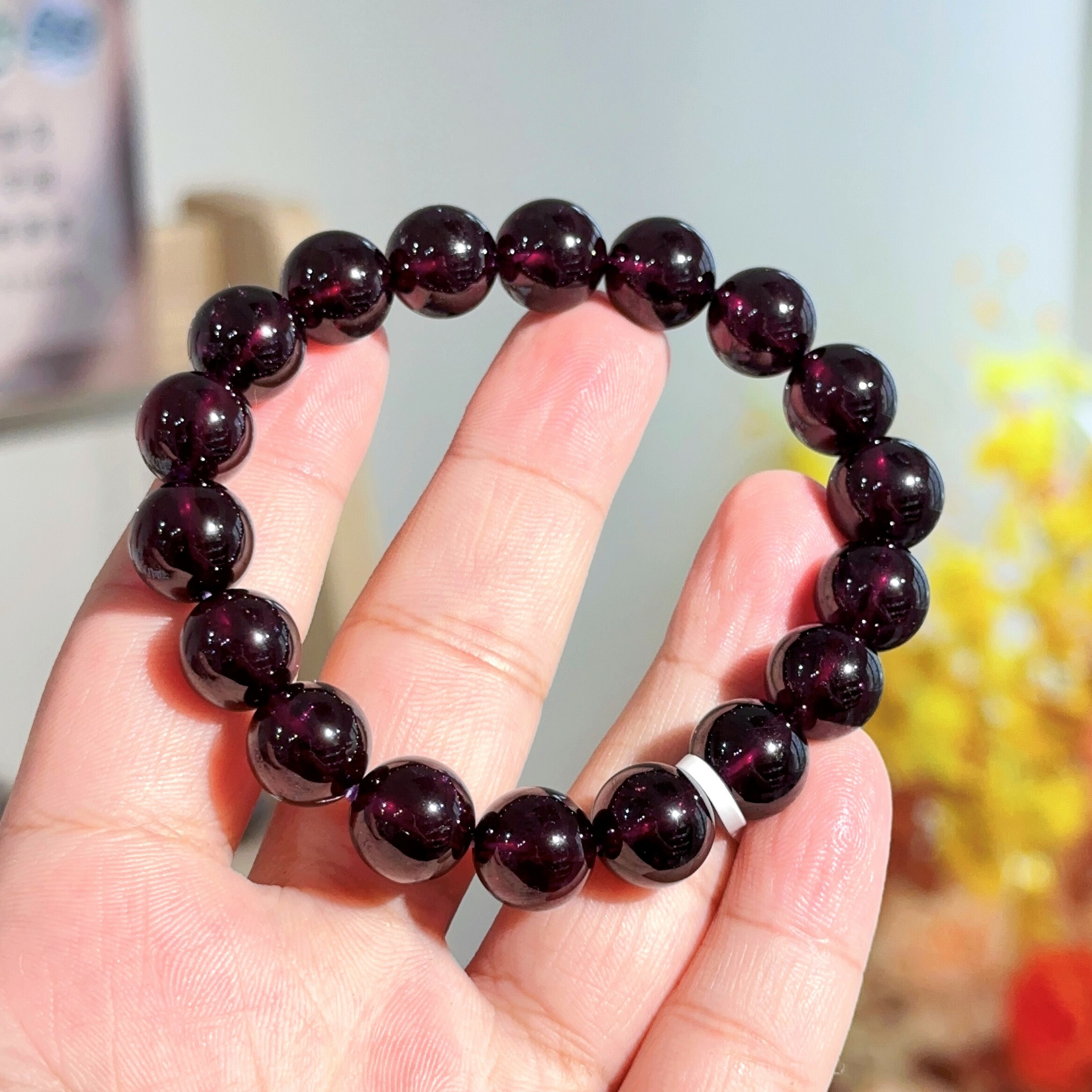 紫牙烏手串 16152 11.5mm