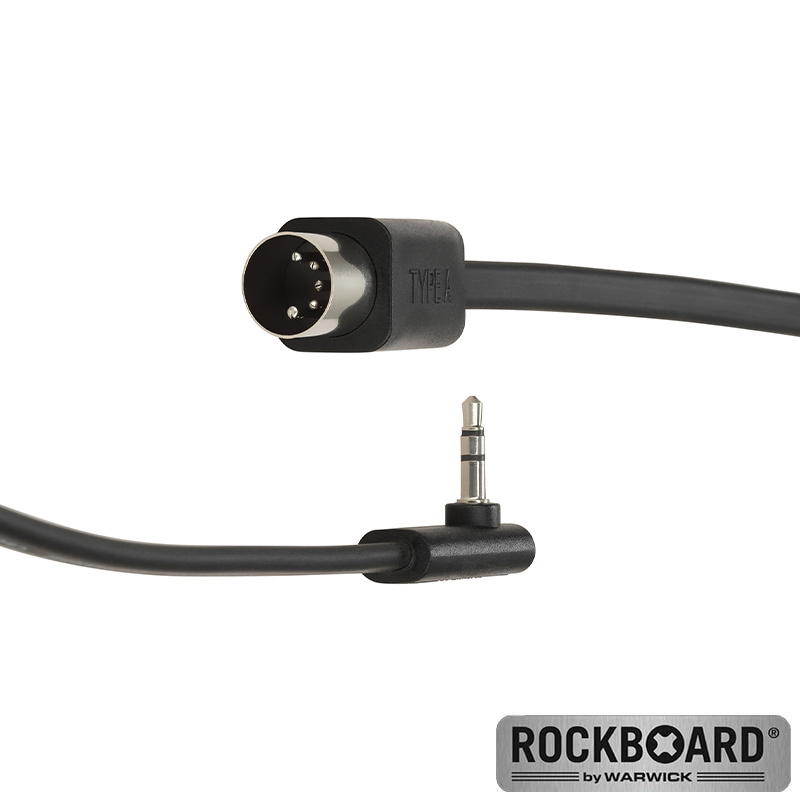 RockBoard Flat TRS to MIDI Cable TRS 對 MIDI 線 60公分