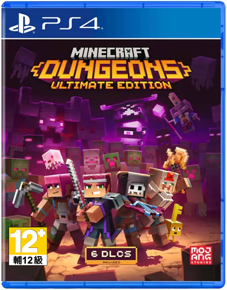 PS4 Minecraft Dungeons 我的世界：地下城 終極中文版