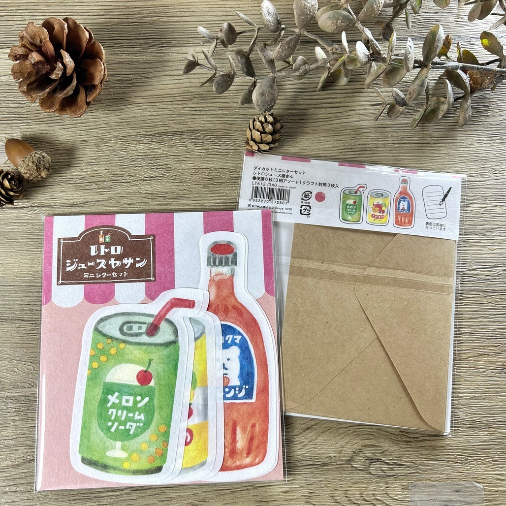 日本 古川紙工 ． 夏日系列 美濃和紙信紙便箋 <整包/分裝>