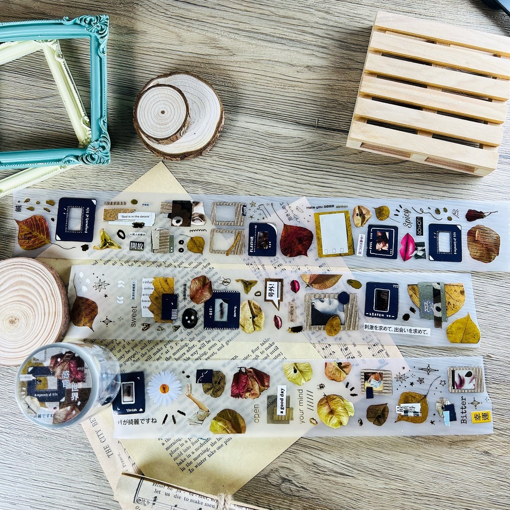 fafa製造所 ． 感官世界 5cm霧面PET膠帶 <整捲/分裝>