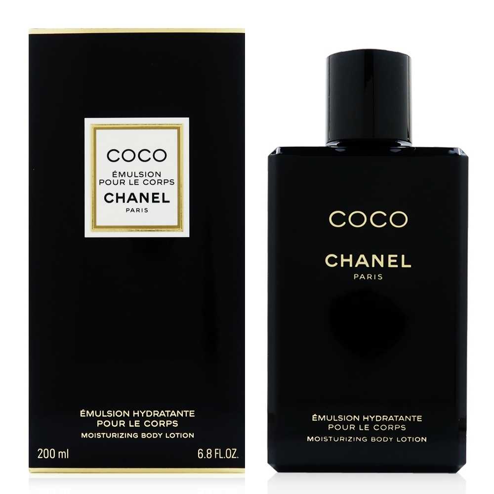 CHANEL 香奈兒 黑色COCO保濕身體乳 200ml (法國進口)