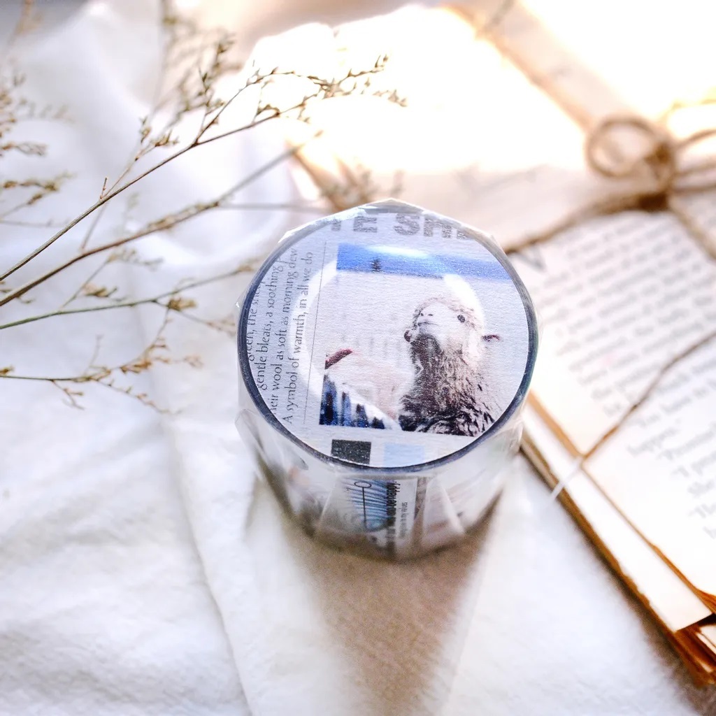 Sonia ． Magazine  5cm透明PET膠帶  <整捲/分裝>