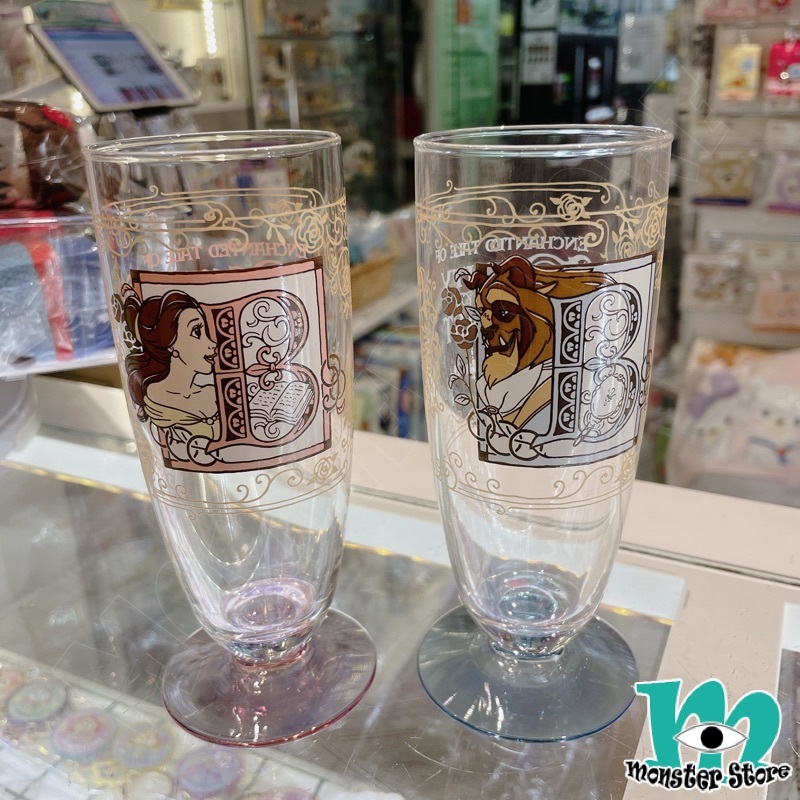 美女與野獸對裝玻璃杯