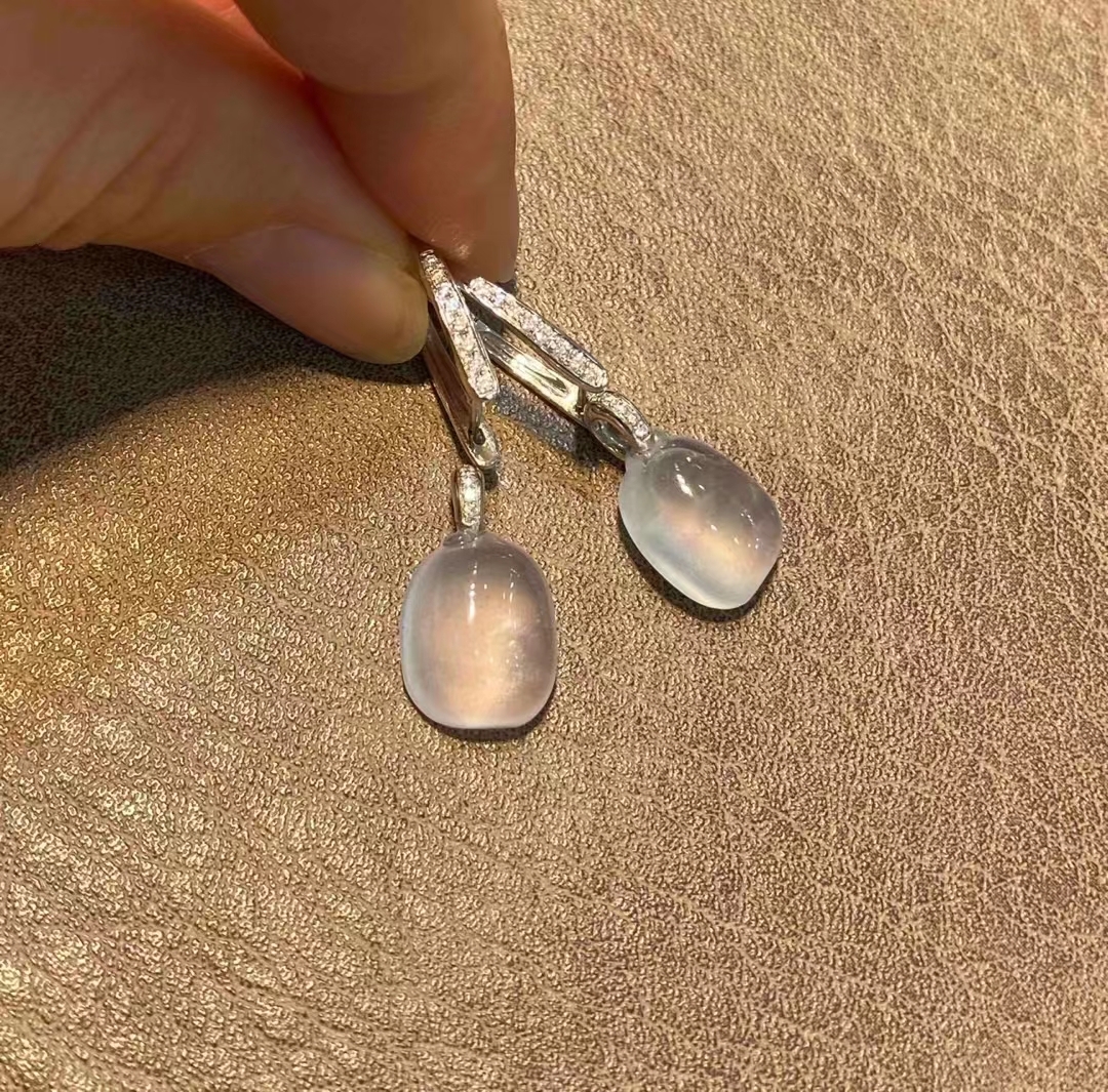 424817 玻璃種耳墜吊墜多用款