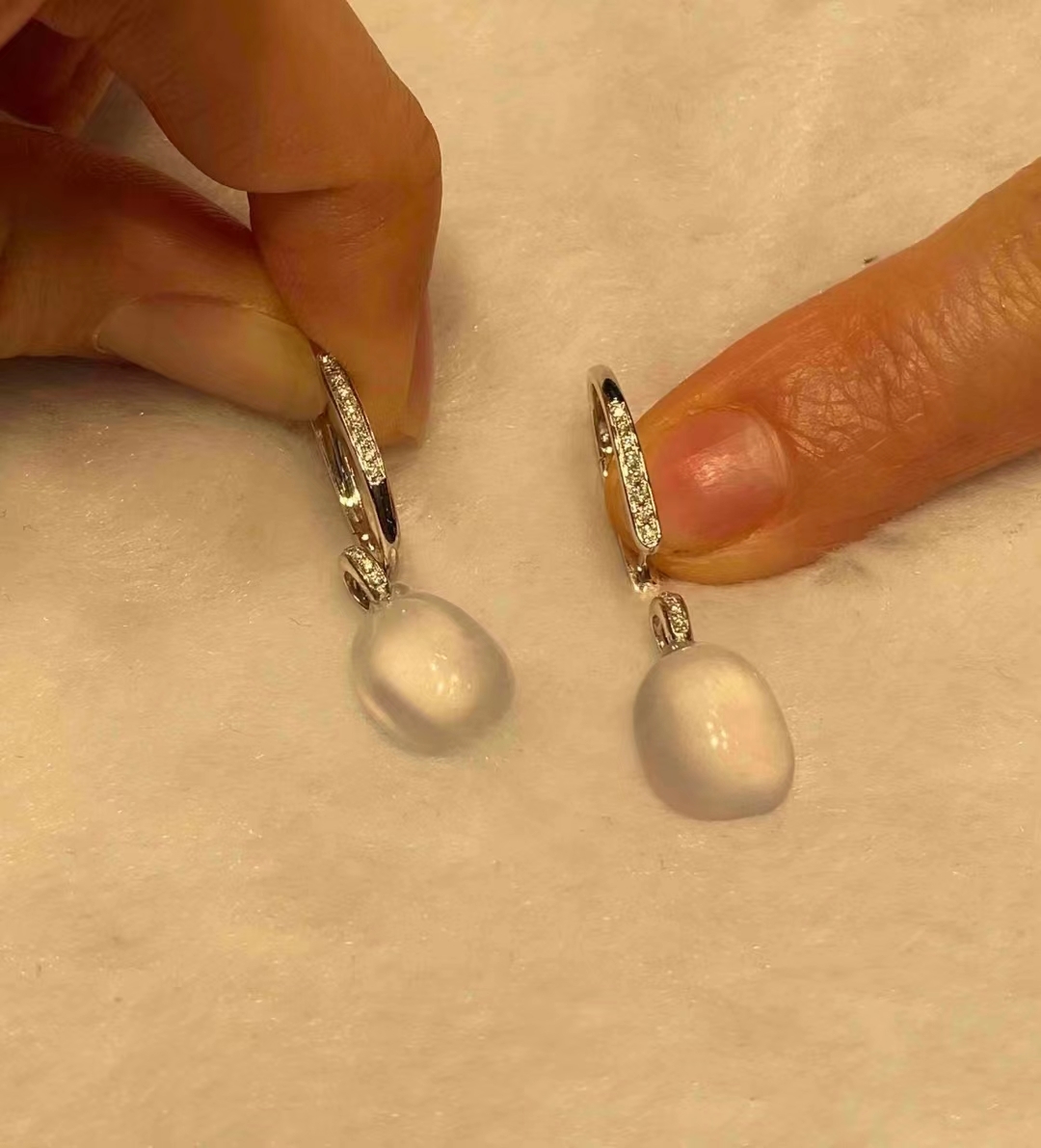 424817 玻璃種耳墜吊墜多用款