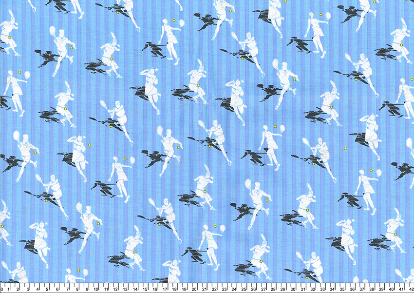 進口棉布00304(一尺) 打網球