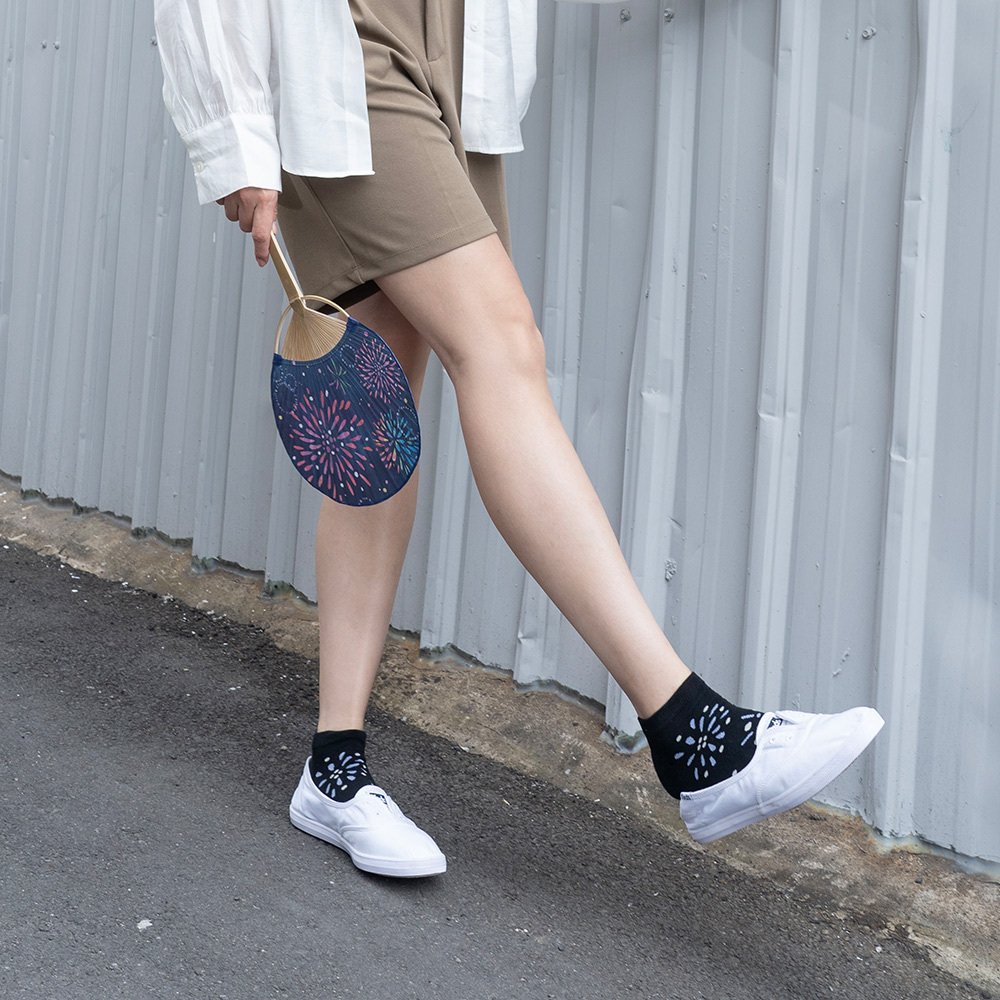 《記憶的煙花》夜光黑-船型-M〈除臭/兩點金加厚〉