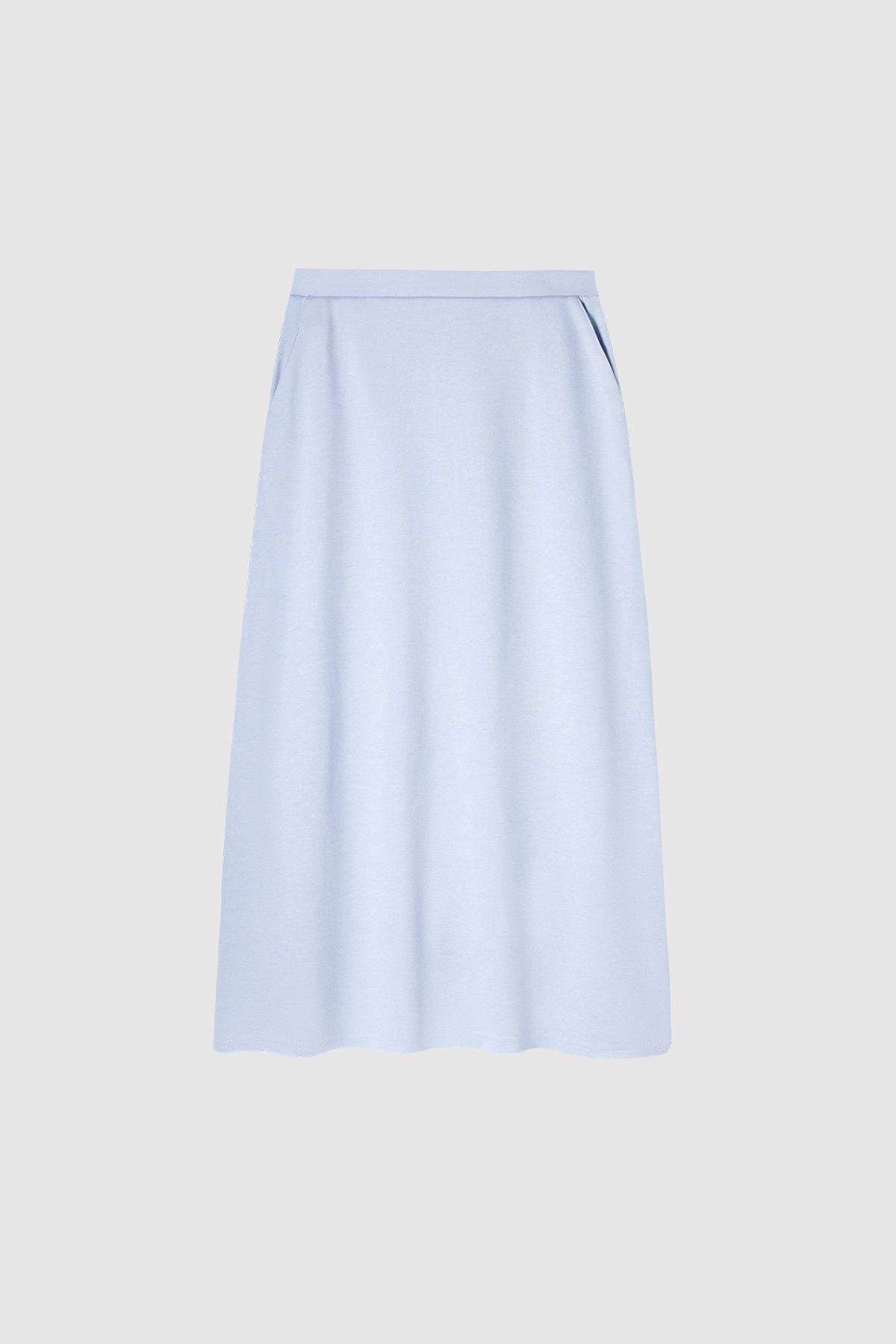 LAZEE 魚鱗布窄裙 女（水藍）