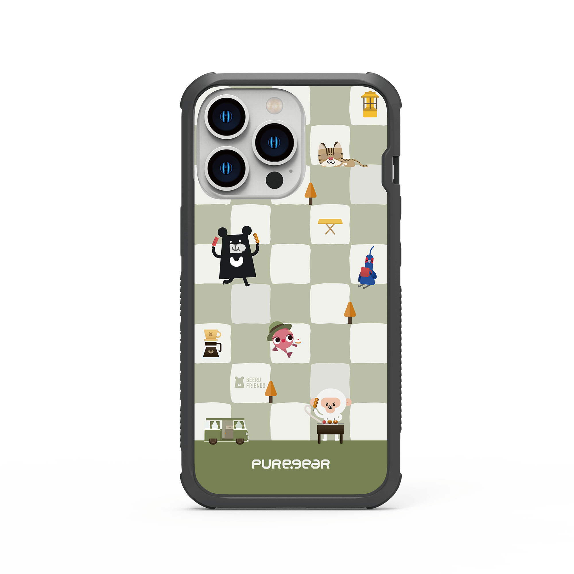 iPhone 13/12/11 輕坦克防摔手機殼 / 烤肉露營 (Taiwan Bar)