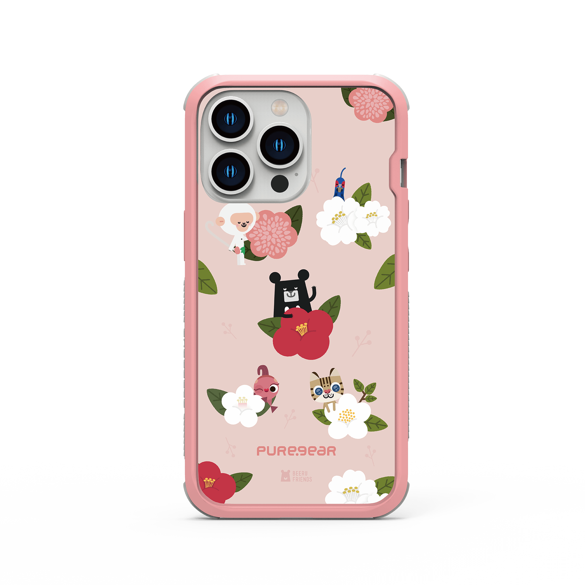 iPhone 13/12/11 輕坦克防摔手機殼 / 臺灣茶花 (Taiwan Bar)