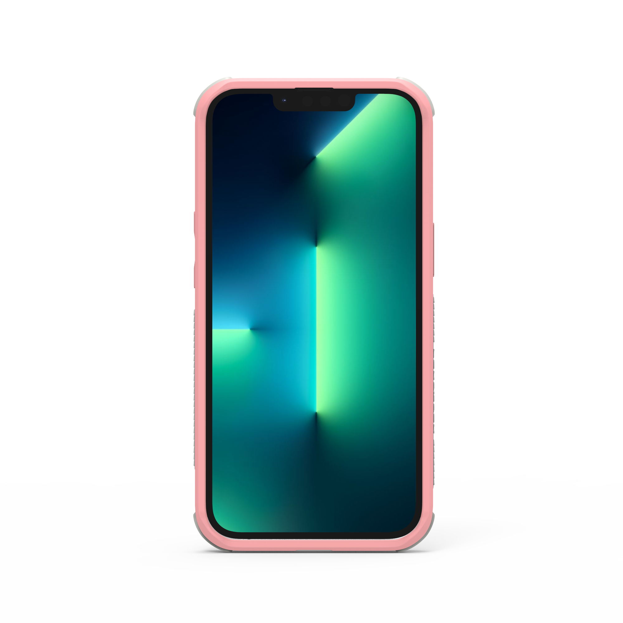 iPhone 13/12/11 輕坦克防摔手機殼 / 甜圈粉 (彩繪風格)