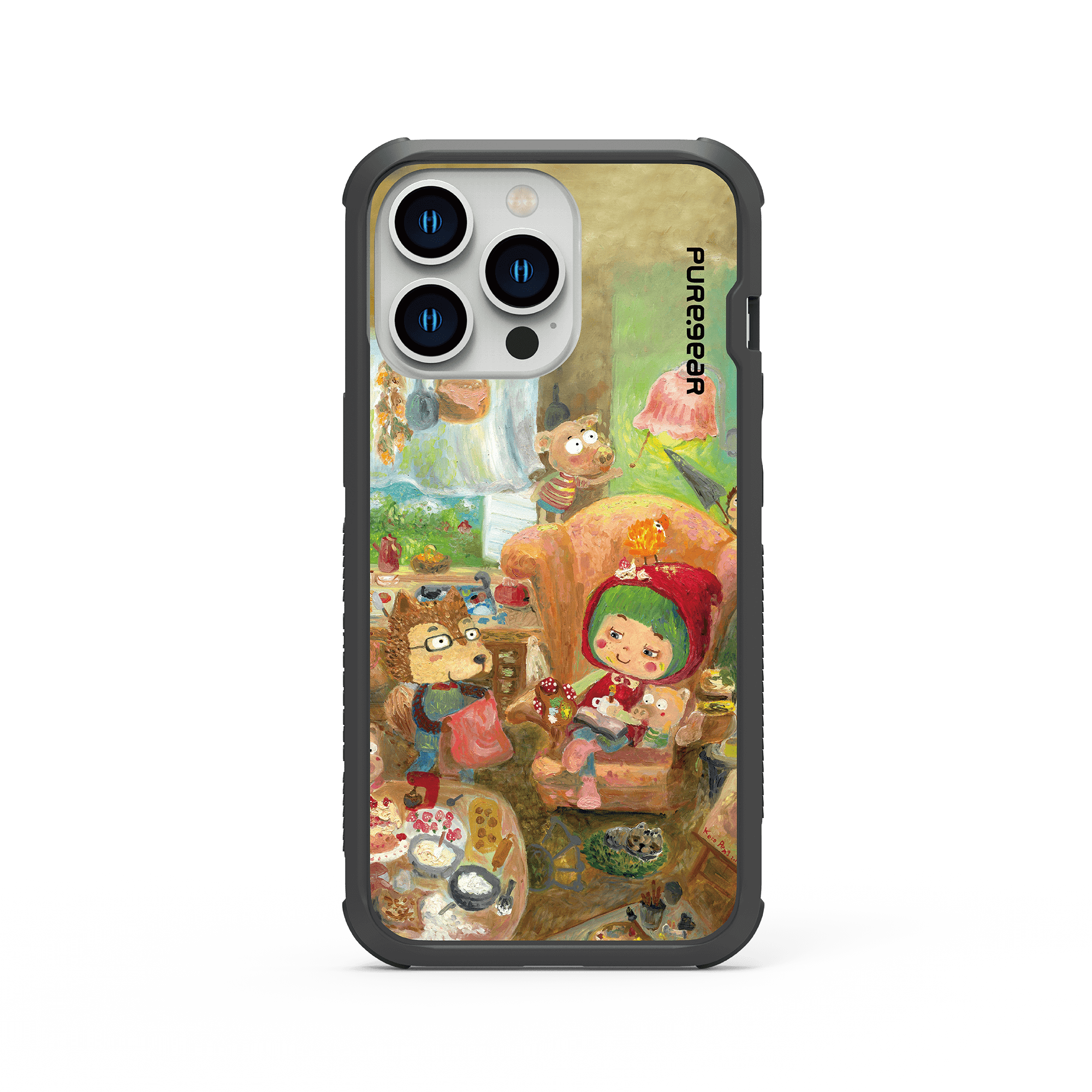 iPhone 13/12/11 輕坦克防摔手機殼 / 幸福依靠 (糖姆姆)