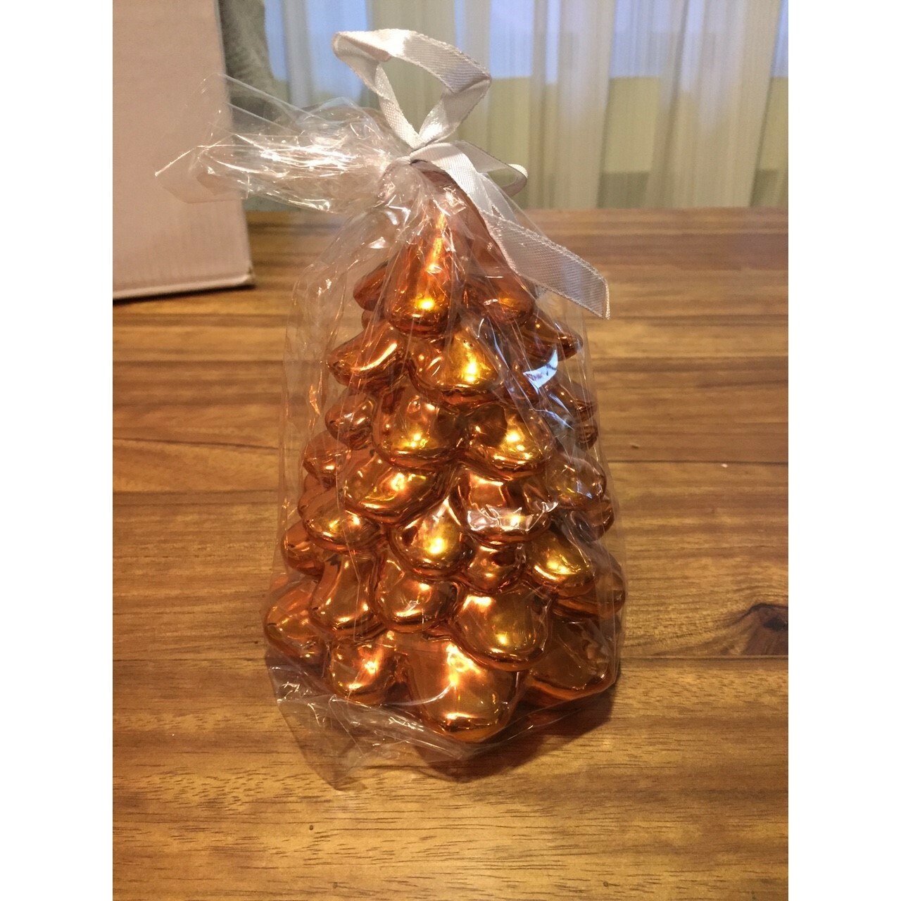 FANCY - 金屬光聖誕樹造型蠟燭