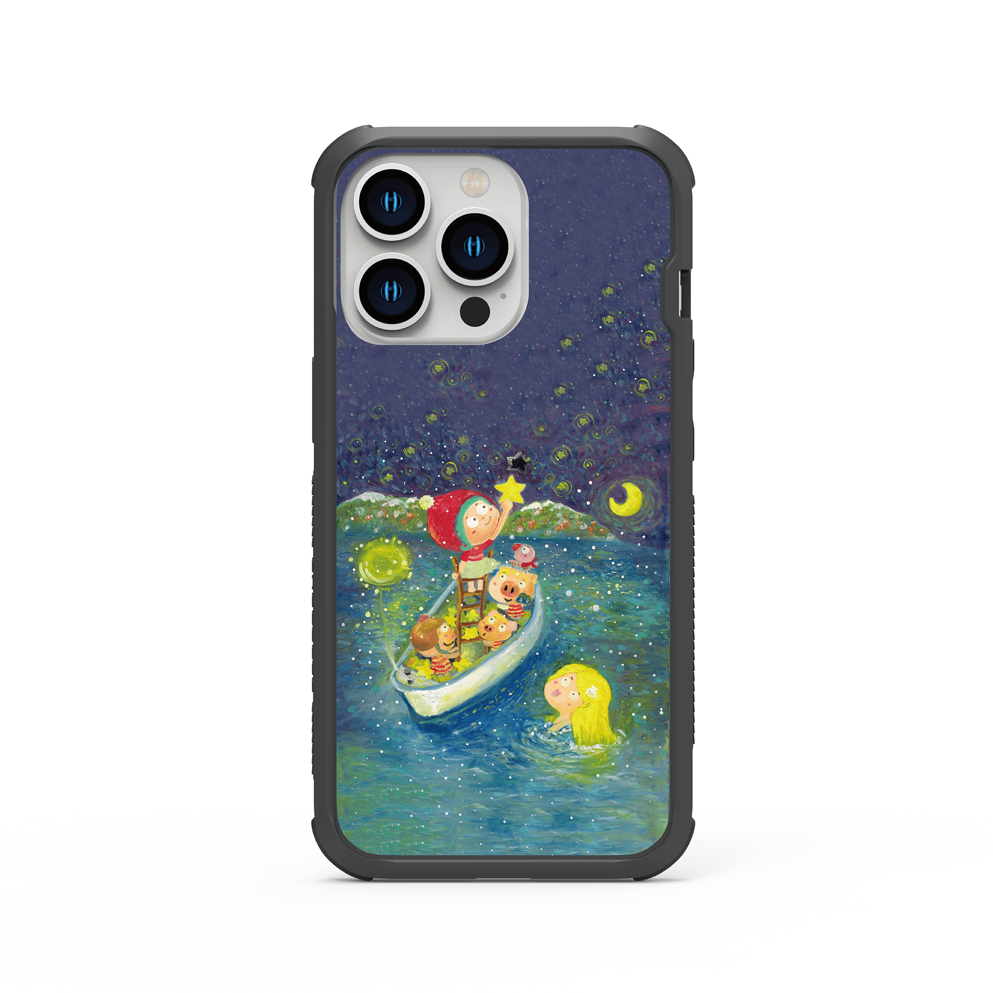 iPhone 13/12/11 輕坦克防摔手機殼 / 守護之星 (糖姆姆)