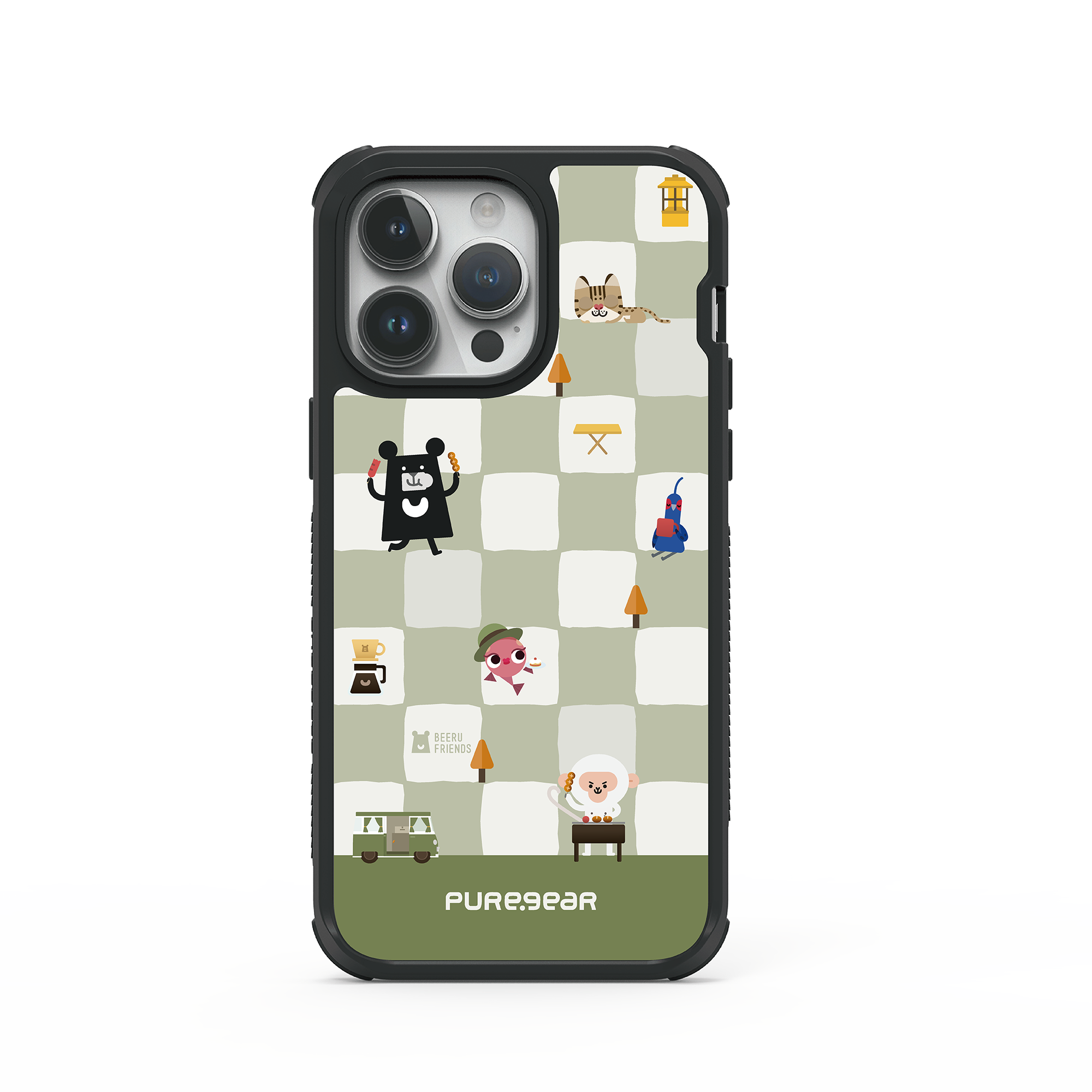 iPhone 14 輕坦克防摔手機殼 / 烤肉露營 (Taiwan Bar)