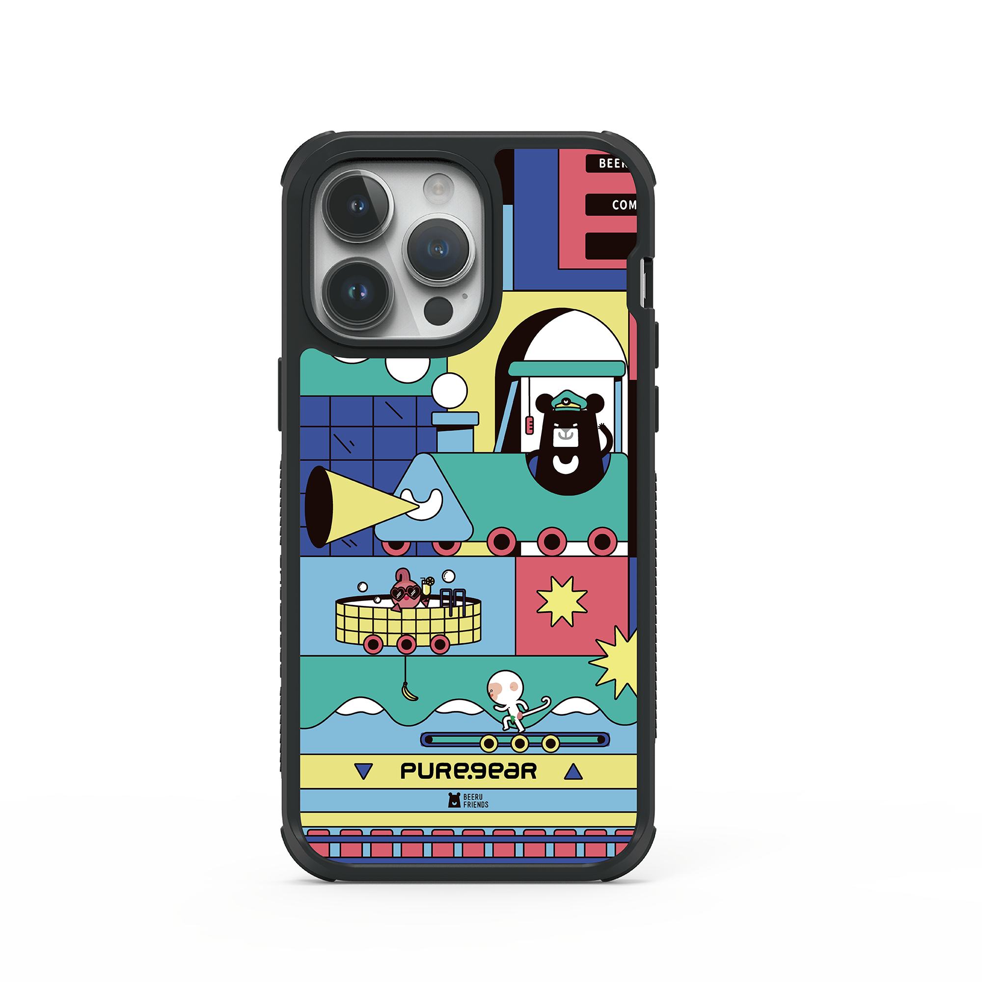 iPhone 14 輕坦克防摔手機殼 / 鐵道之旅 (Taiwan Bar)