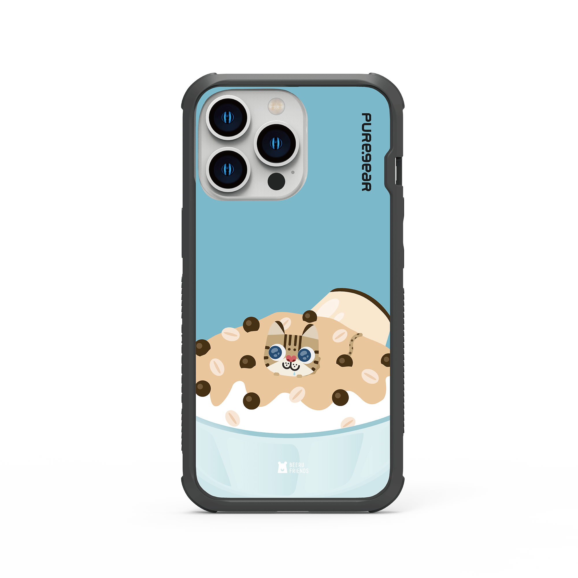 iPhone 13/12/11 輕坦克防摔手機殼 / 布丁珍奶 (Taiwan Bar)