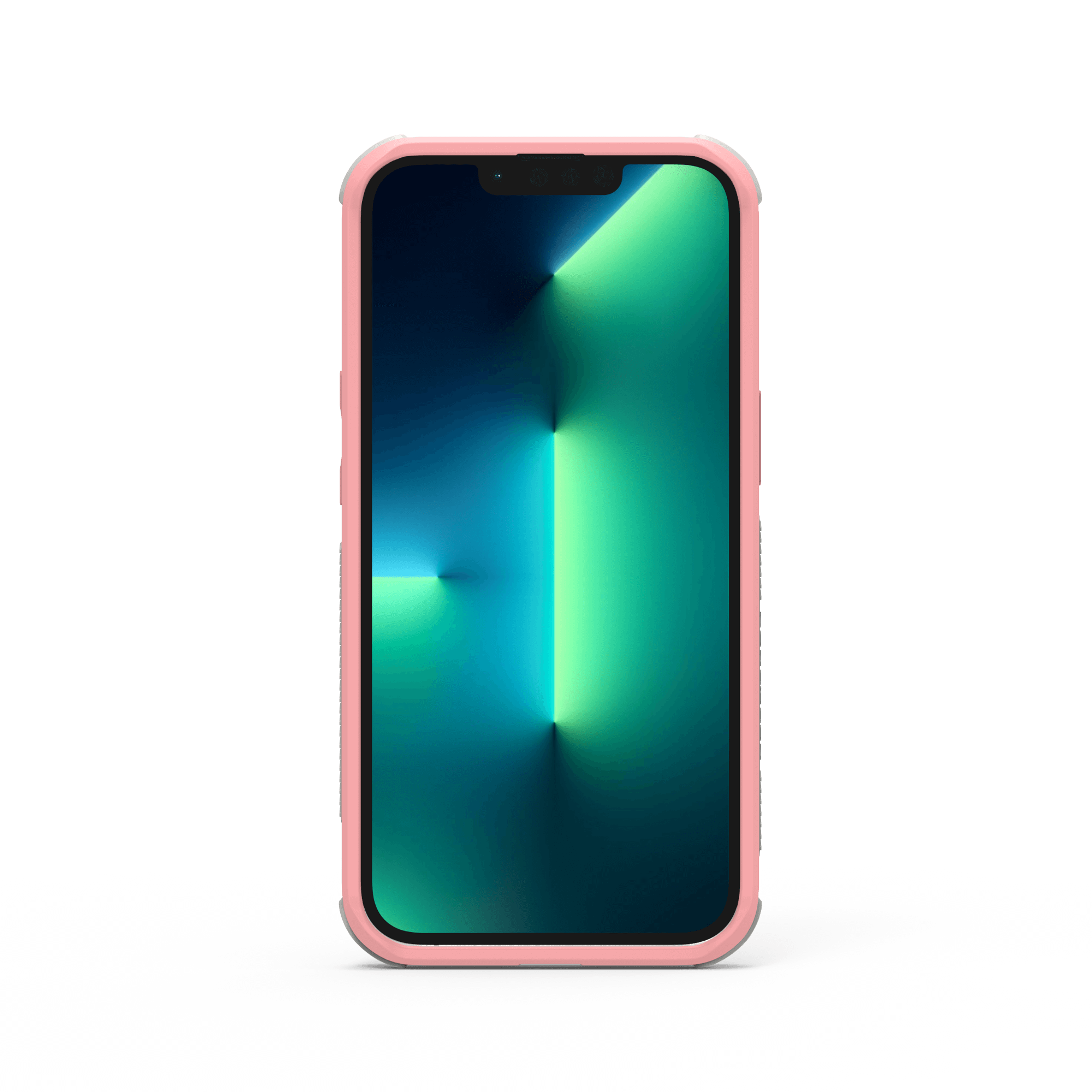 iPhone 13/12/11 輕坦克防摔手機殼 / 粉唇寶貝 (拼貼風格)