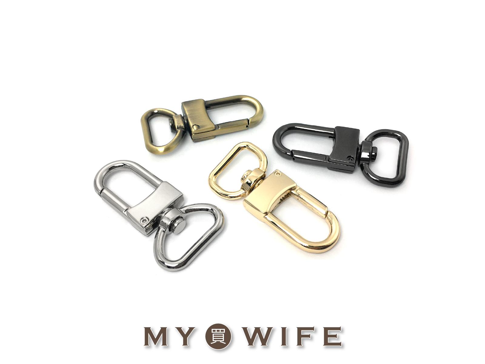 合金勾_勾扣/龍蝦勾_4色2規格【TL-K149-KB011/TL-K149-KB077】