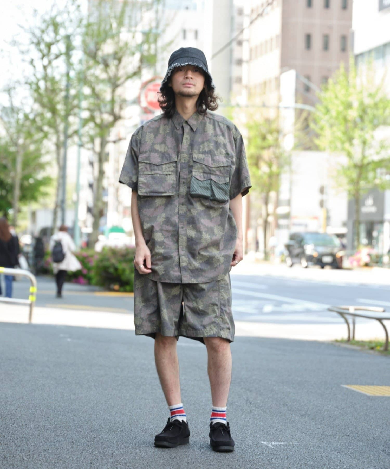 日本代購 紫標 THE NORTH FACE 北臉 LIFLD 短褲 日系 休閒 兩色 MAY-