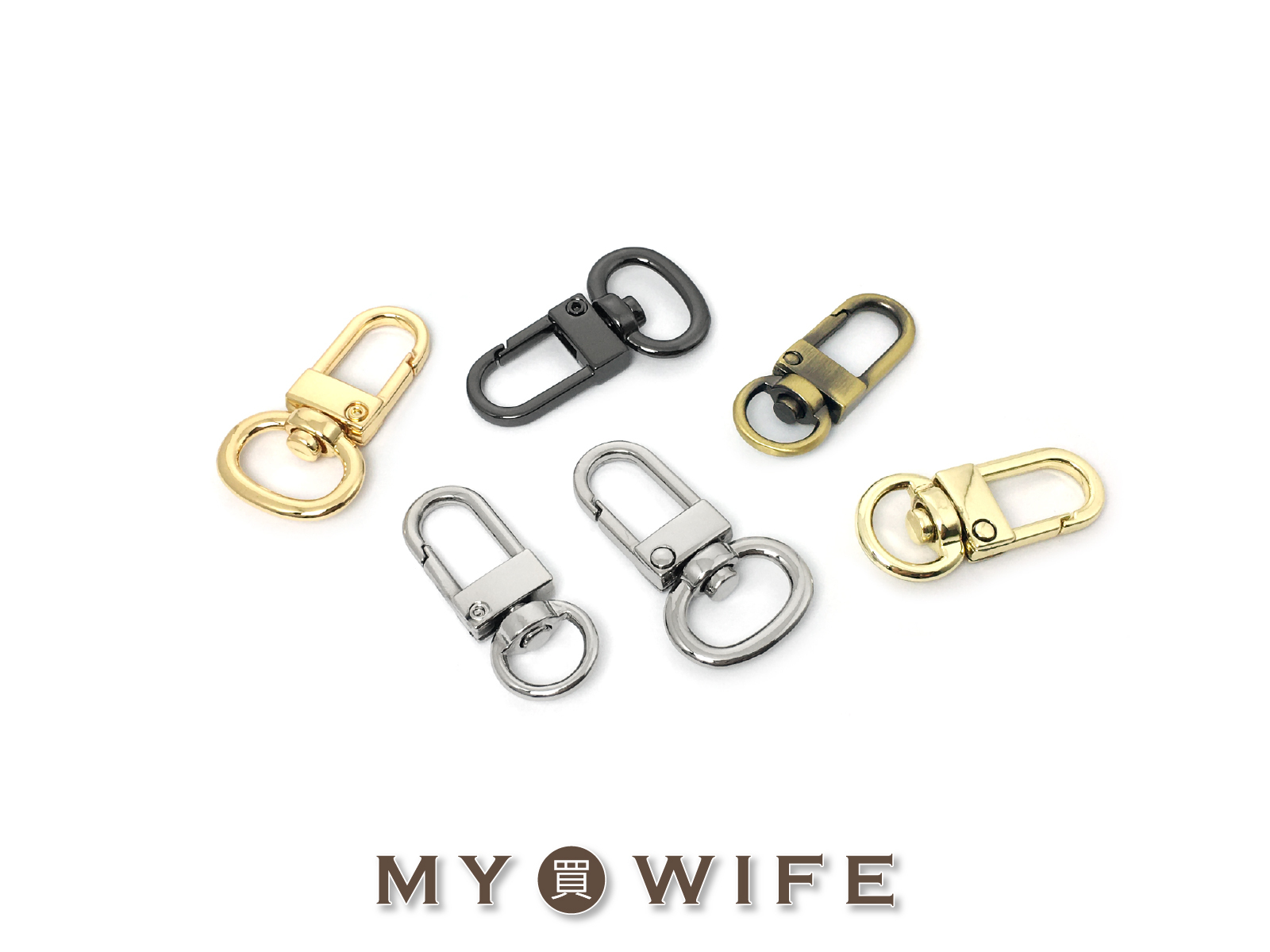 合金勾_勾扣/龍蝦勾_4色2規格【GY-2197/HJ-125】