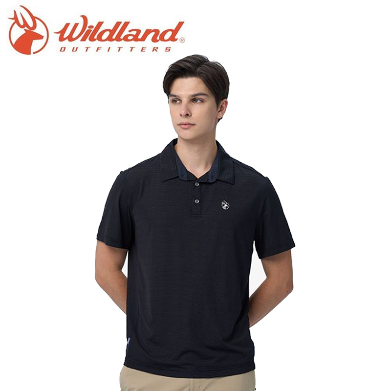 Wildland 荒野 男銀纖維抗菌POLO上衣 登山/旅遊/戶外/休閒 10W0B11606