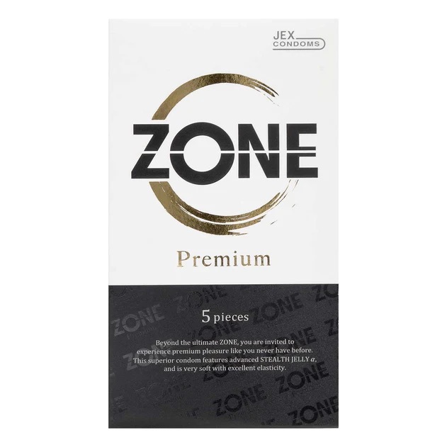 日本JEX ZONE Premium 乳膠安全套（5片裝）