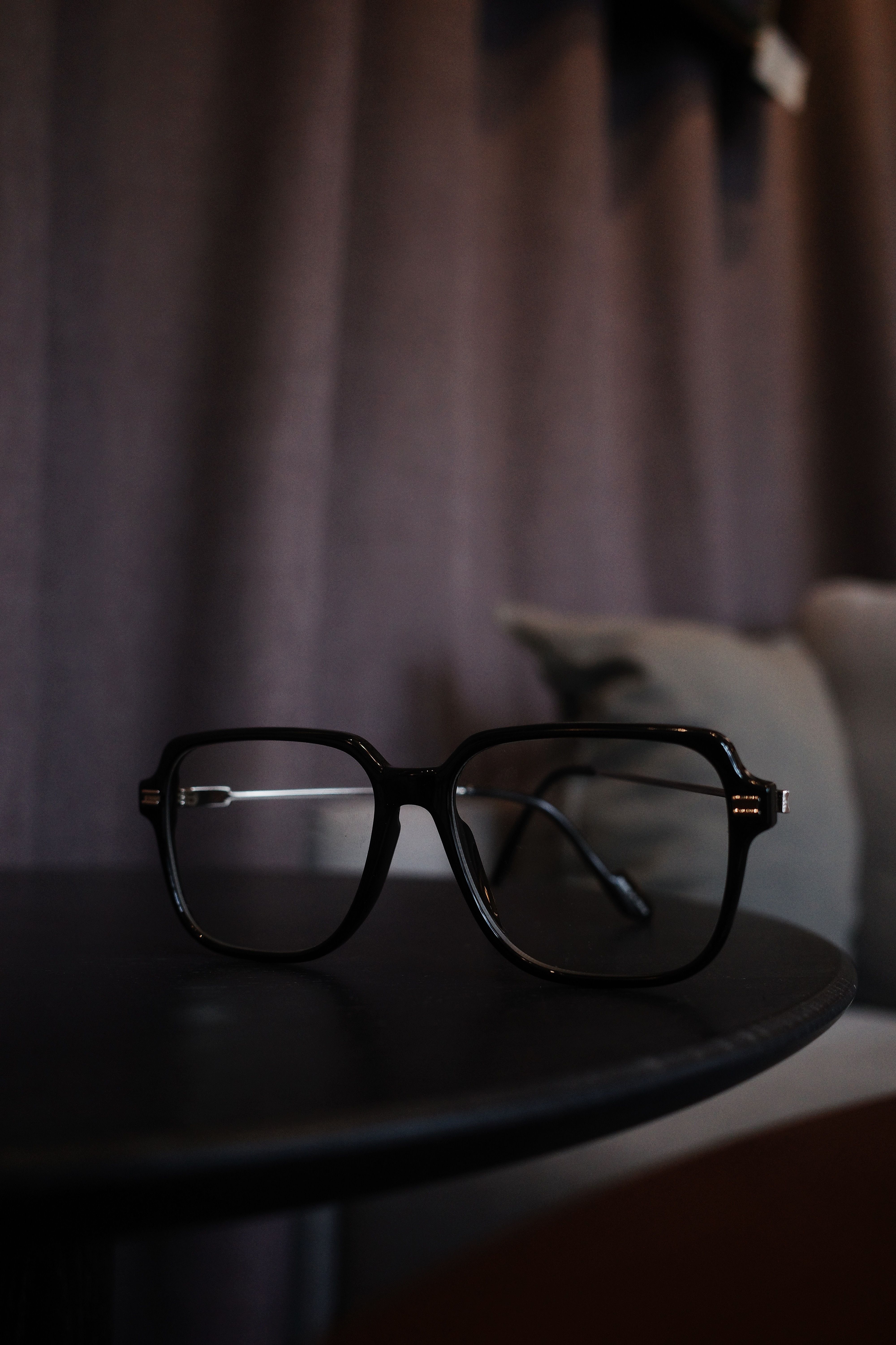 Korea 造型眼鏡l銀色邊框