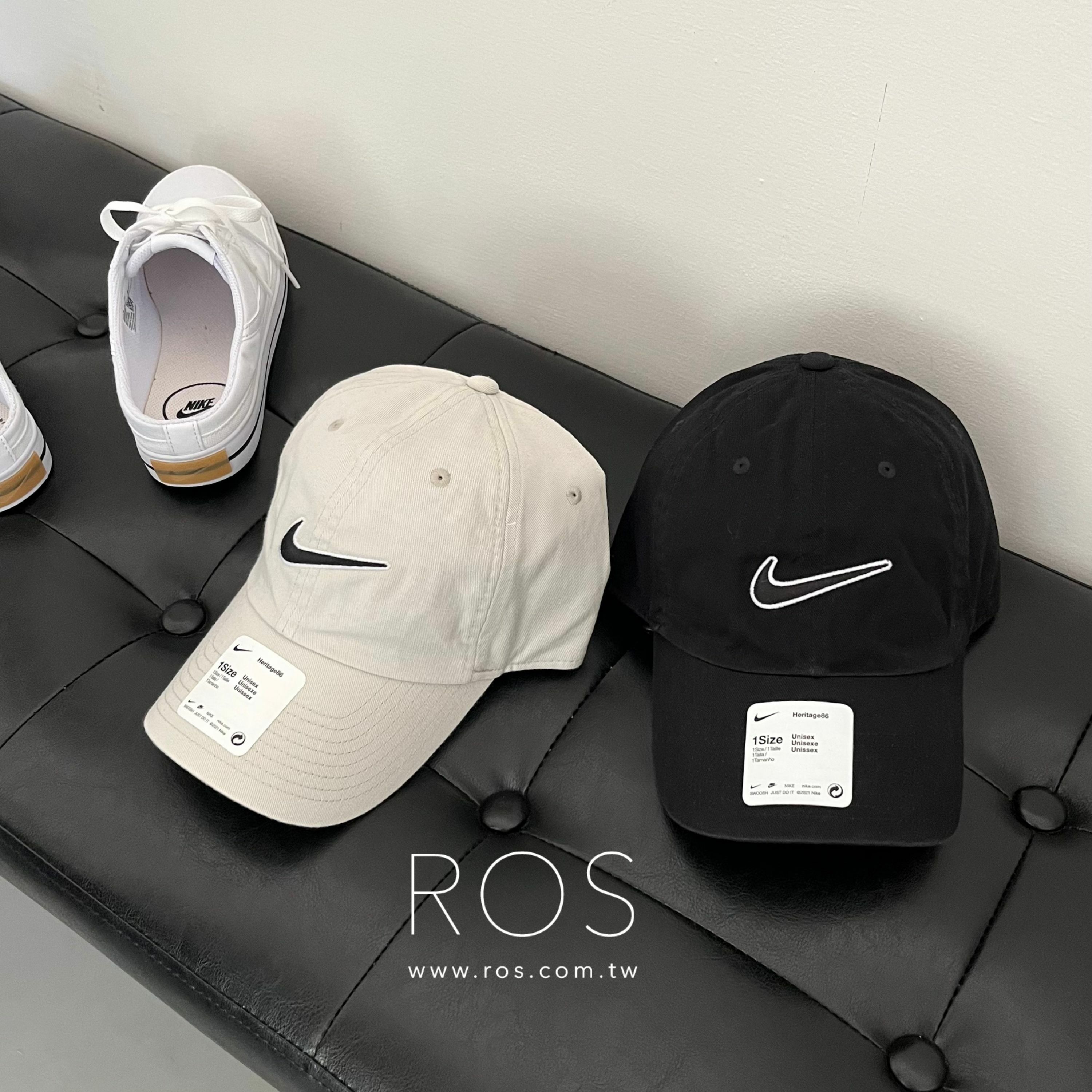 Nike 大勾刺繡老帽 (2colors)