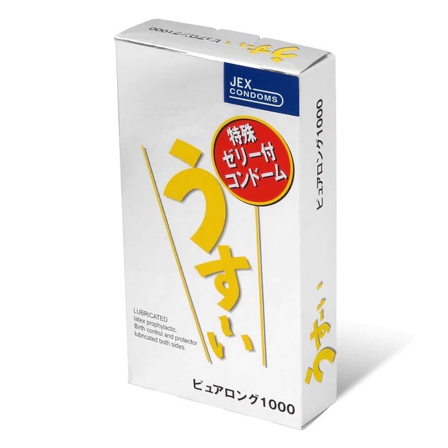 日本JEX 特殊持久新薄荷塗層乳膠安全套（12片裝）三盒裝