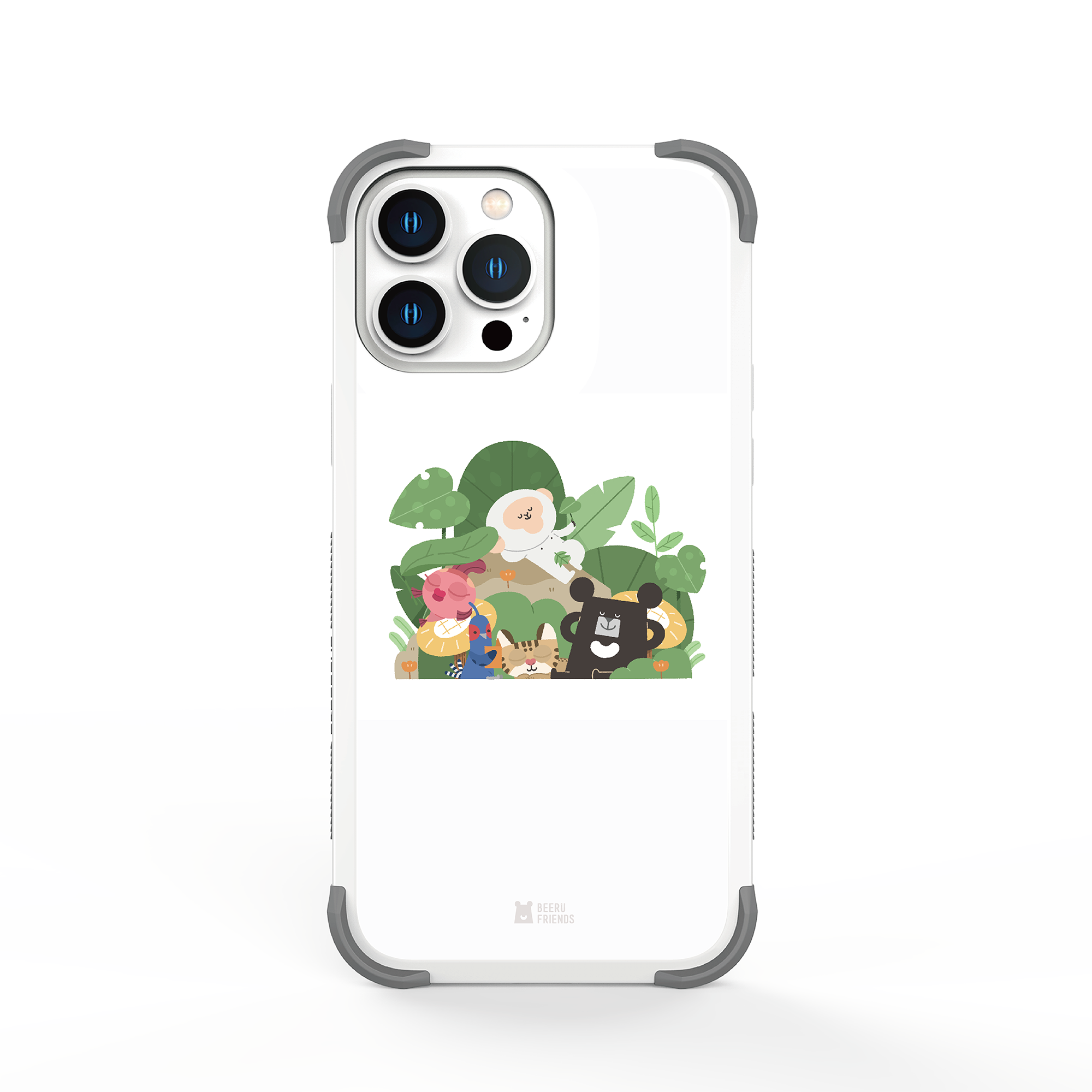 iPhone 13/12/11 輕坦克防摔手機殼 / 療癒森啤 (Taiwan Bar)