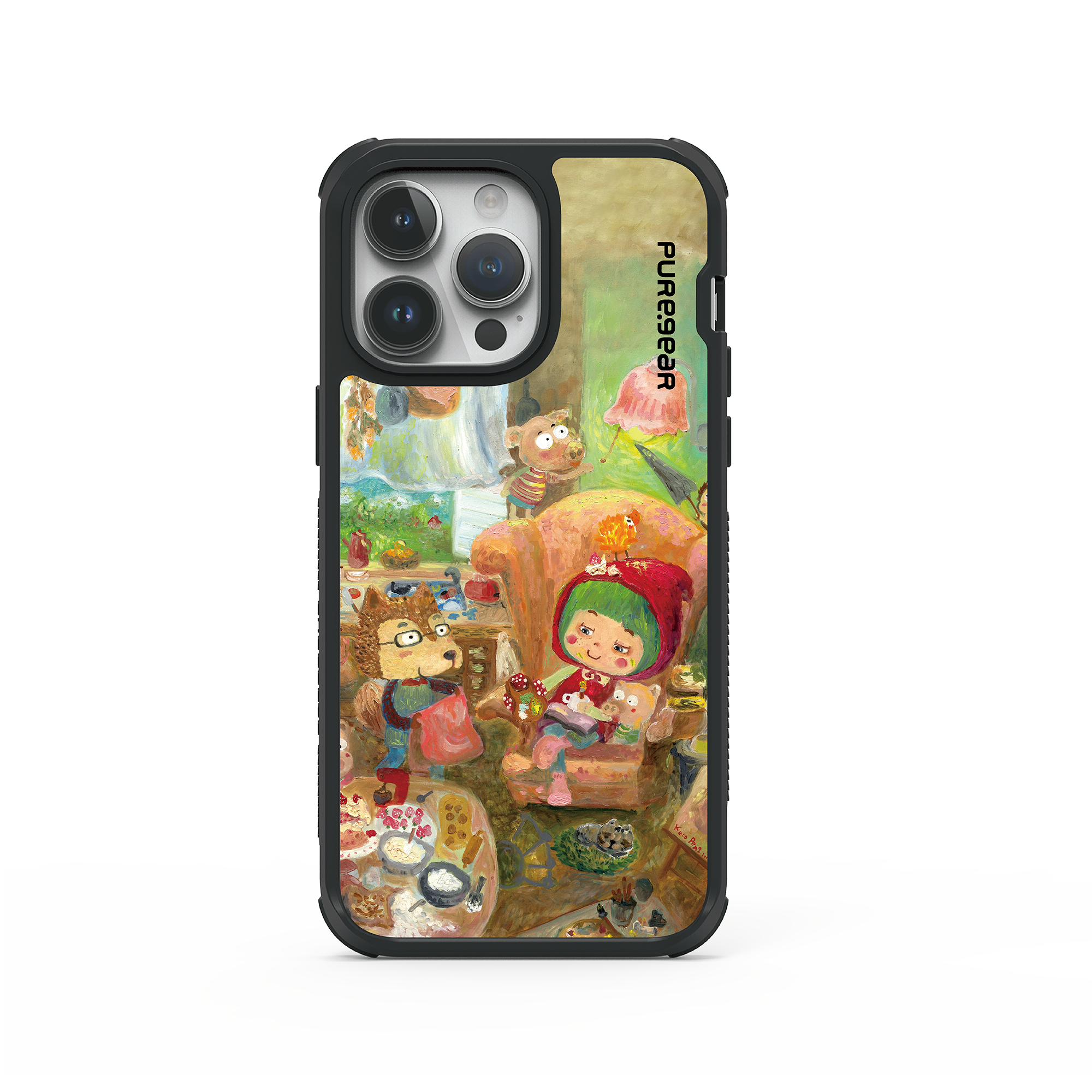 iPhone 14 輕坦克防摔手機殼 / 幸福依靠 (糖姆姆)