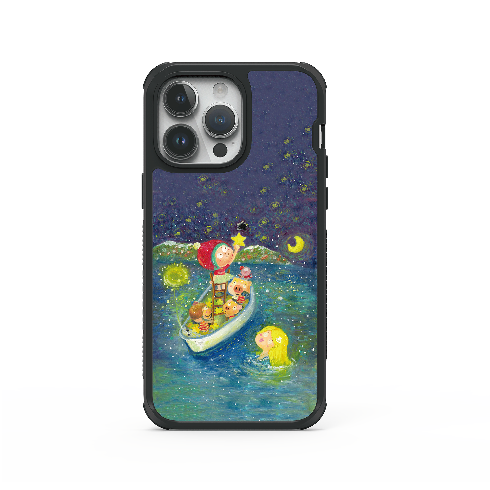 iPhone 14 輕坦克防摔手機殼 / 守護之星 (糖姆姆)