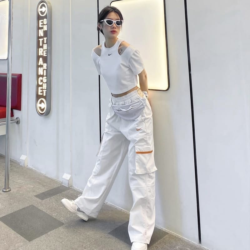 Nike 辣妹簍空背心 四色