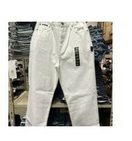 [S] DKNY KENT HIGH RISE DISTRESSED JEAN,RINSE DENIM, E2RL2743-RINSE DENIM (SD457)