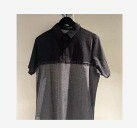 [S] DKNY LOGO TAPE DETAIL POLO,BLACK, M1361009-BLK (SD458)