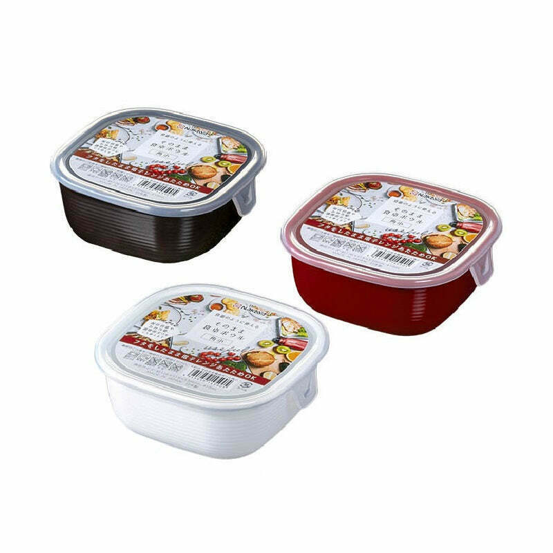食品保存容器/方形 410ml