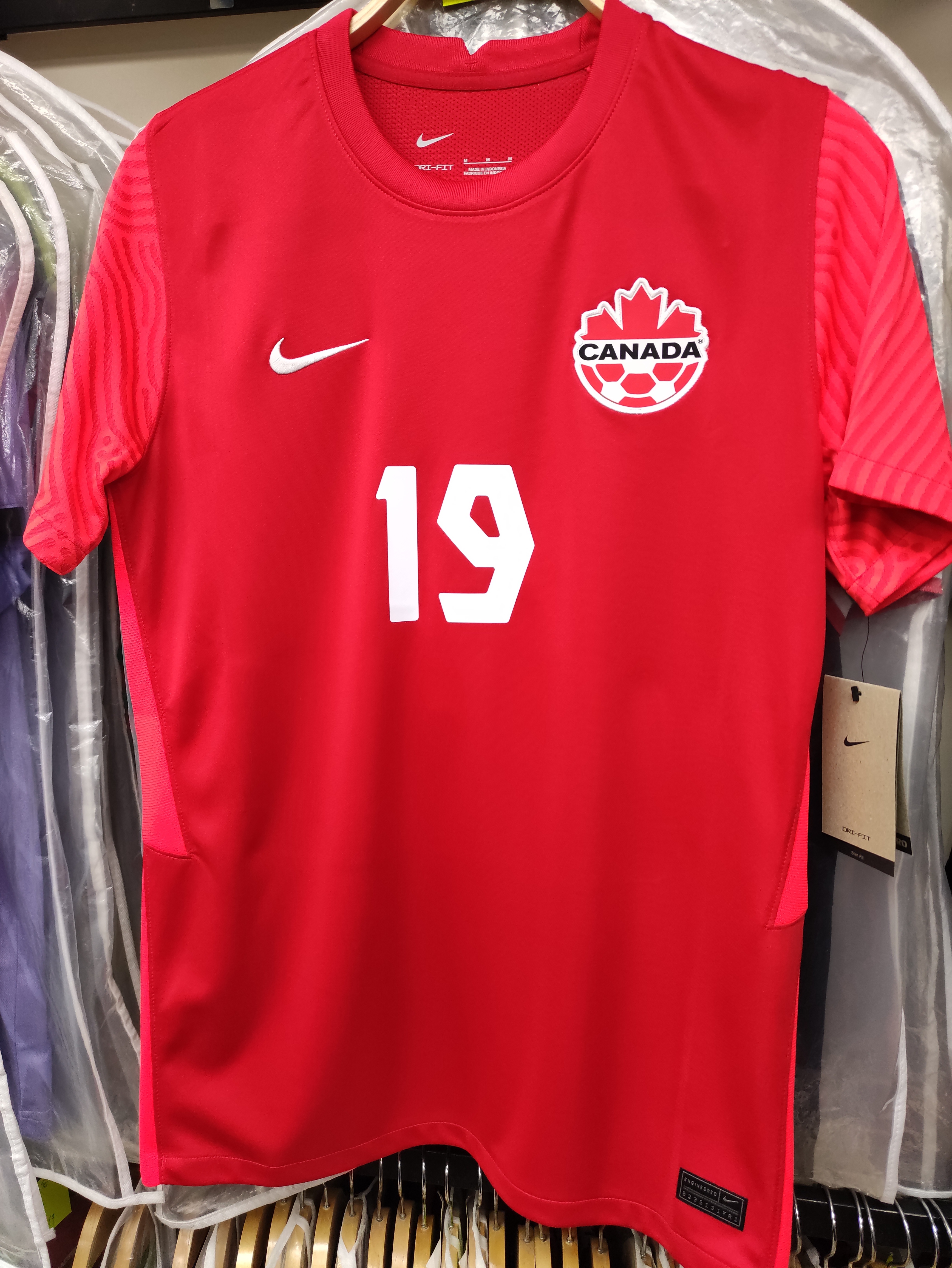 2022世界杯加拿大國家隊主場阿方素戴維斯球衣