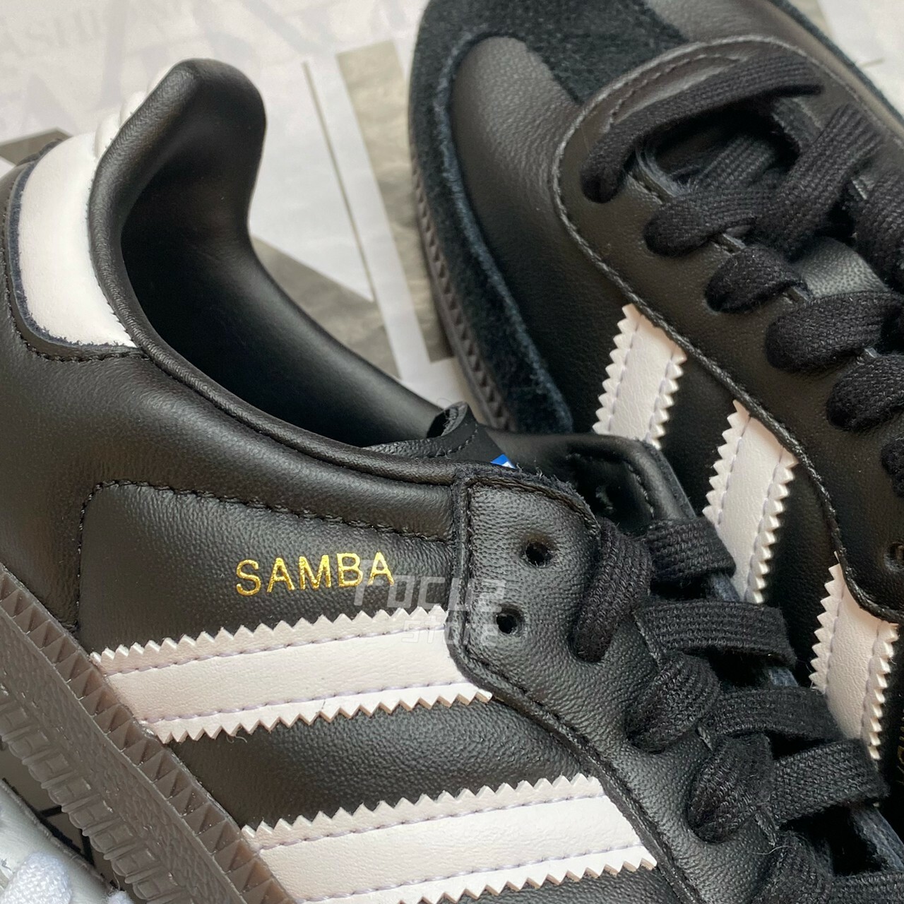 【Focus Store】現貨秒發 adidas Samba OG 'Black Gum' 黑色 B75807