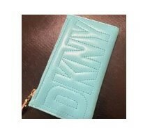 [S] DKNY ELSA BIFOLD CARD HOLDER,CAPRI, R31QBX91-CA1 (SD465)