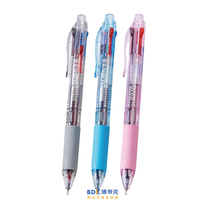 雄獅鉛筆 SIMBALION 4色中油筆 SG-005系列