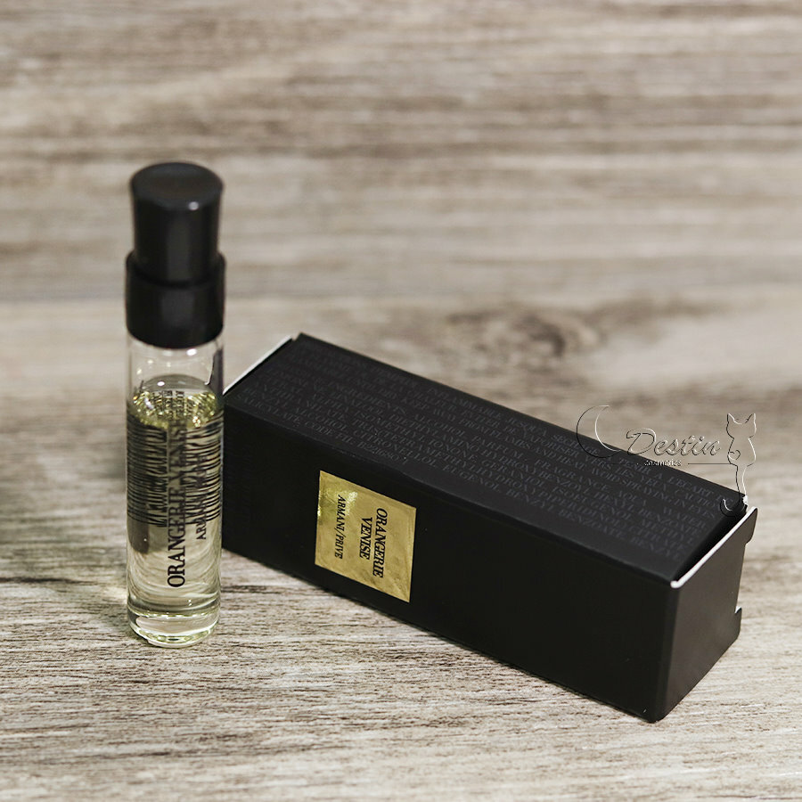 Armani PRIVÉ高級訂製威尼斯橘園ORANGERIE VENISE 中性淡香水2mL 試管香水