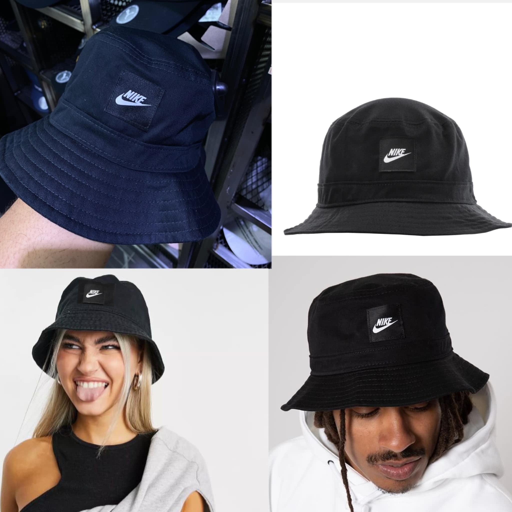 【現貨】NIKE A11432 太陽帽 (黑色)