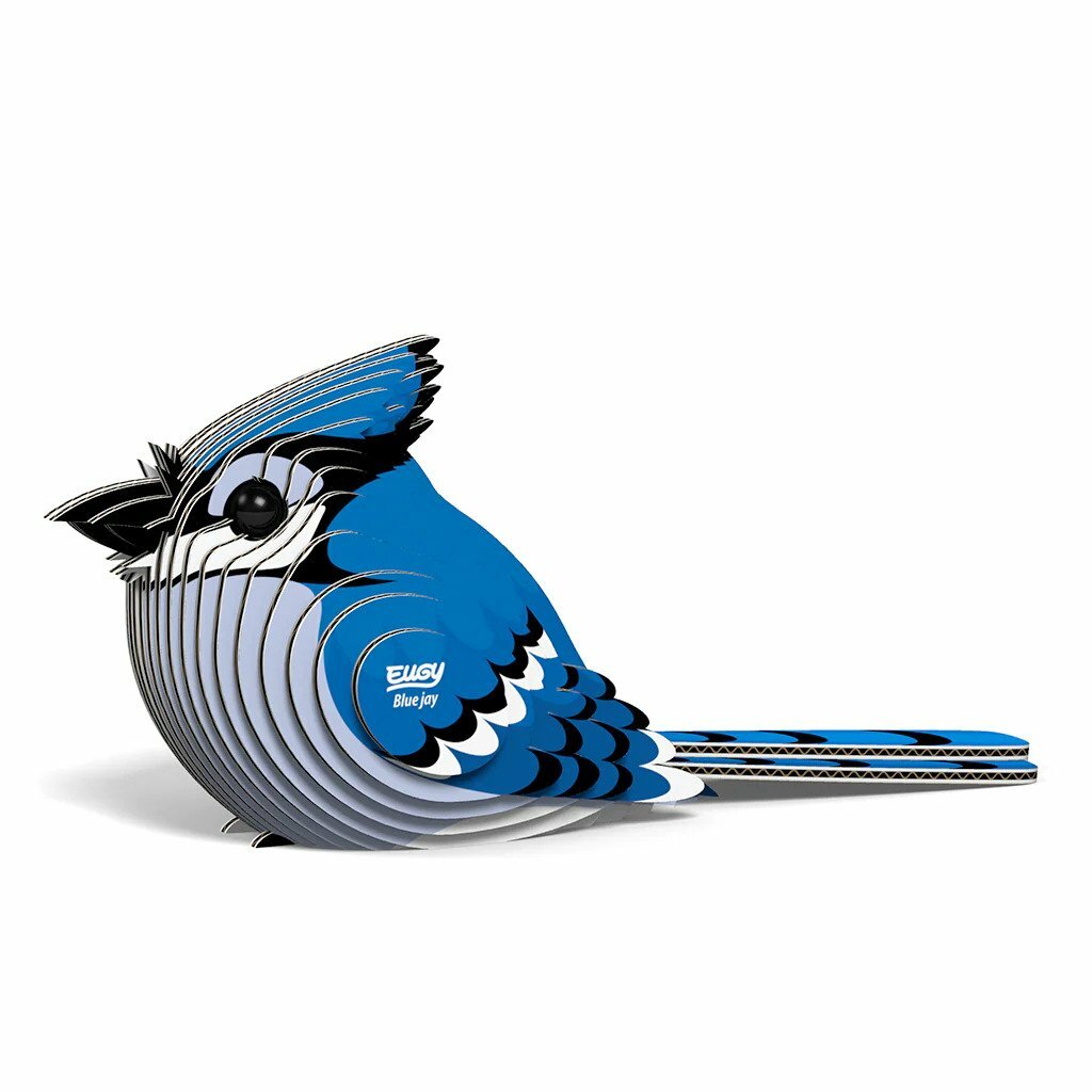 EUGY 3D Cardboard Kit Set Model - 067 Blue Jay