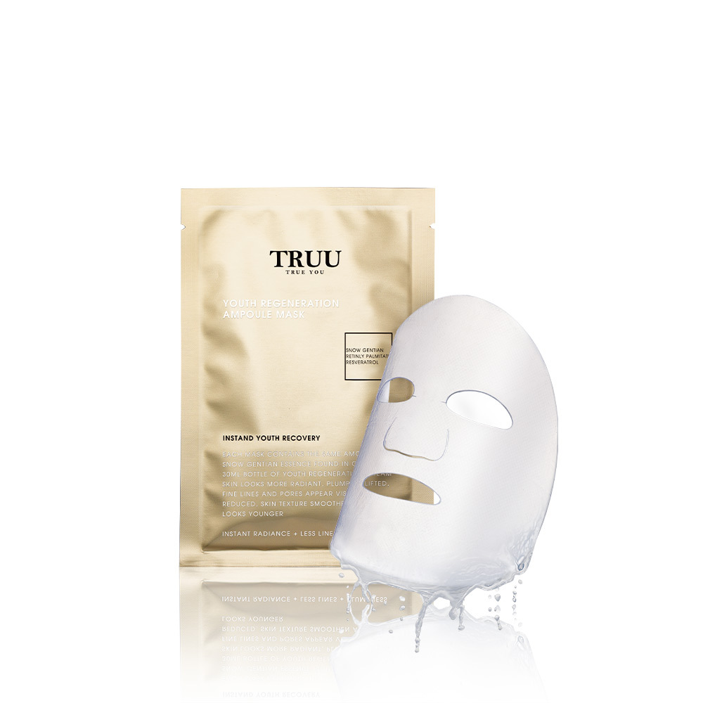 Truu 冰原花后修復安瓶面膜