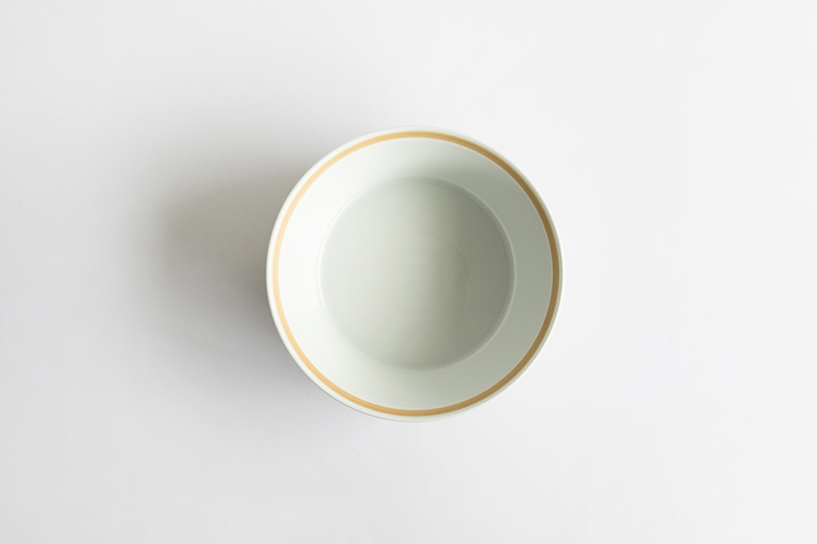 白山陶器-錆千筋 湯碗