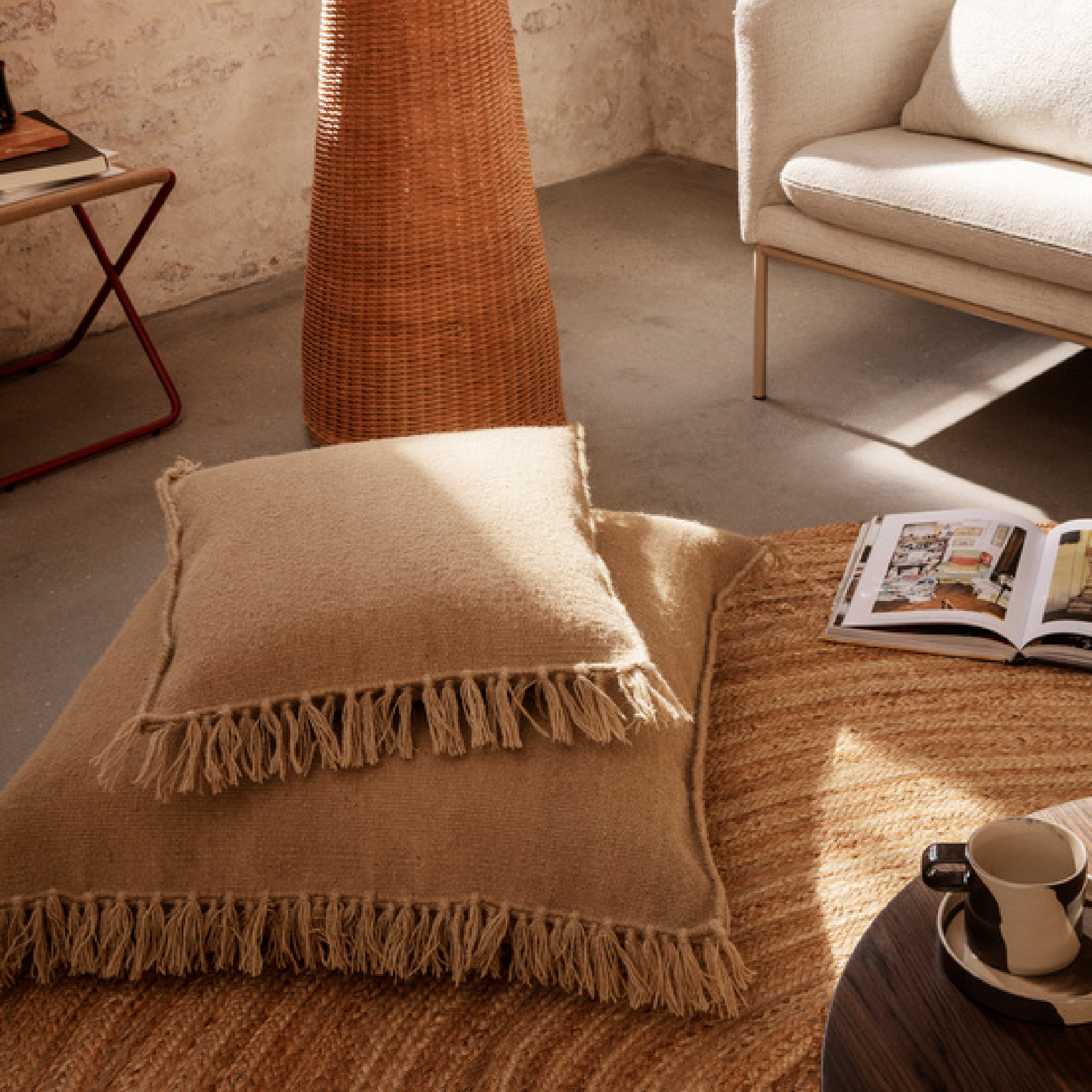 幾何 / 流蘇抱枕 - 小 by Ferm Living