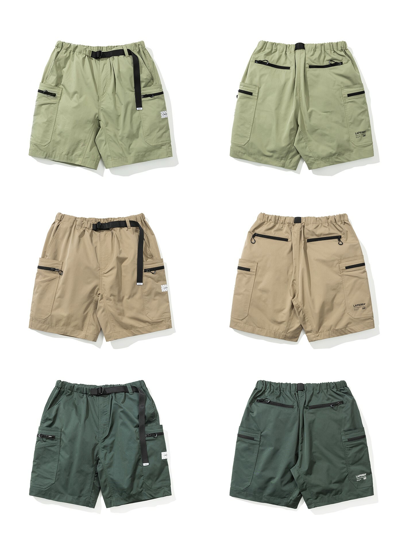 LAPRIMA Outdoor Functional Shorts 尼龍速乾機能多口袋短褲