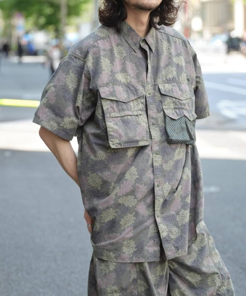 日本代購 紫標 THE NORTH FACE 北臉 滌綸亞麻 Field H/S 襯衫 兩色 MAY-